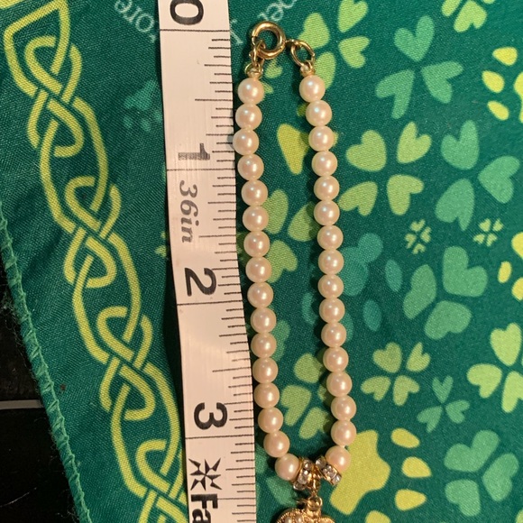 1928 Pearl necklace and bracelet set - Picture 4 of 6